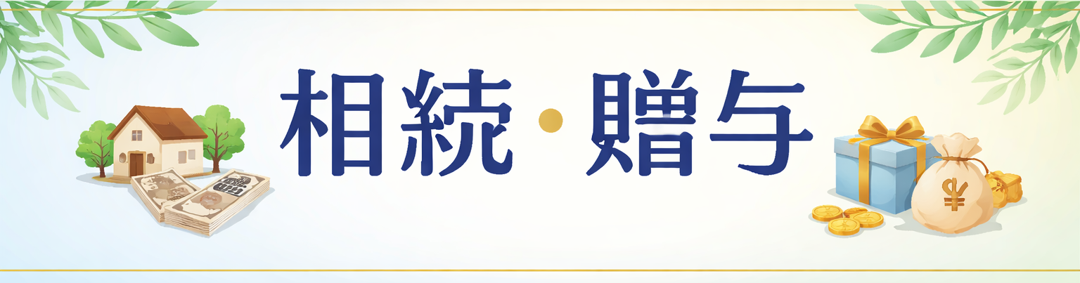 相続・贈与カテゴリバナー